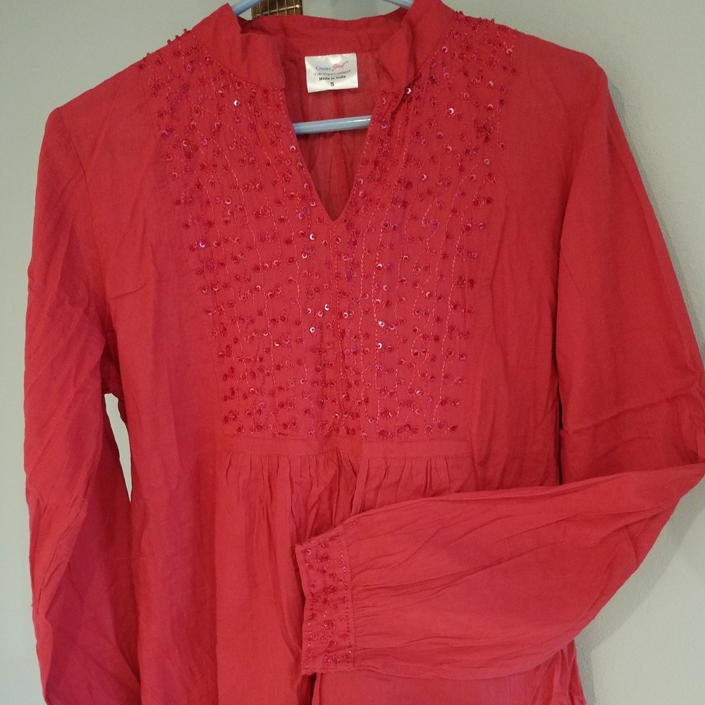 Holiday Sequin Top